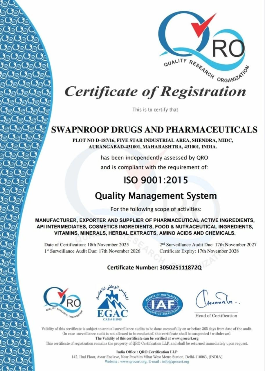 Certification