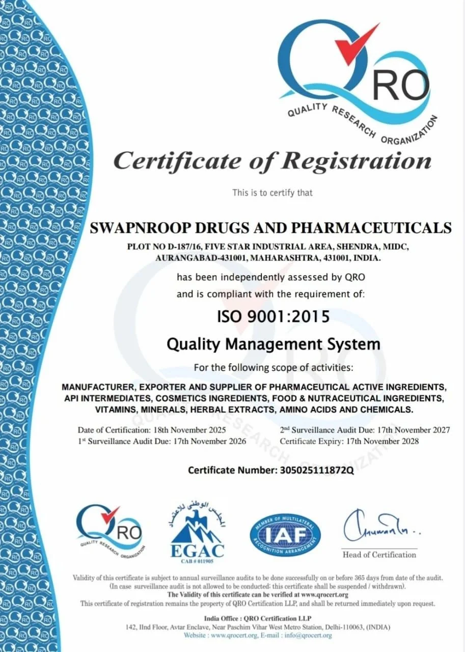 Certification