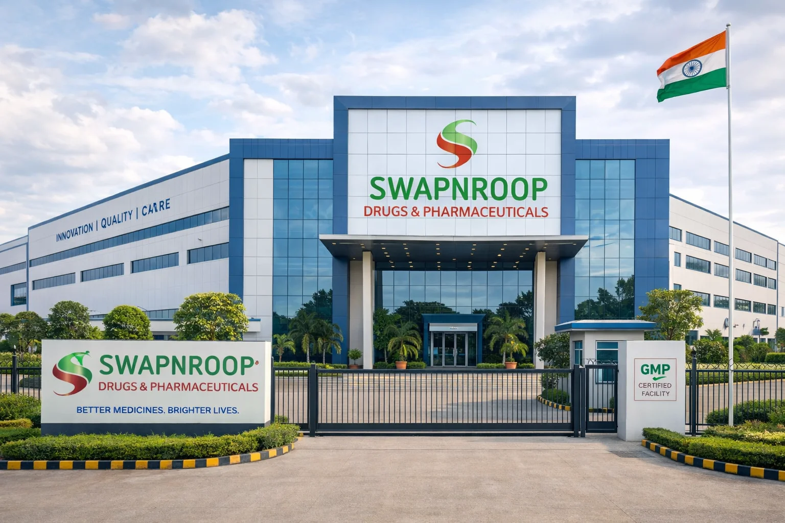 API manufacturer in India pharmaceutical company office