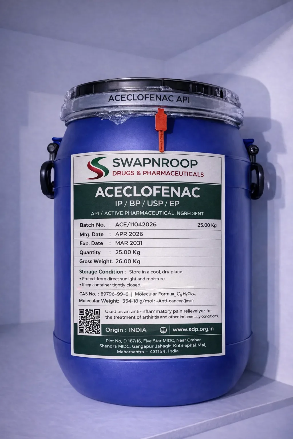 Aceclofenac API