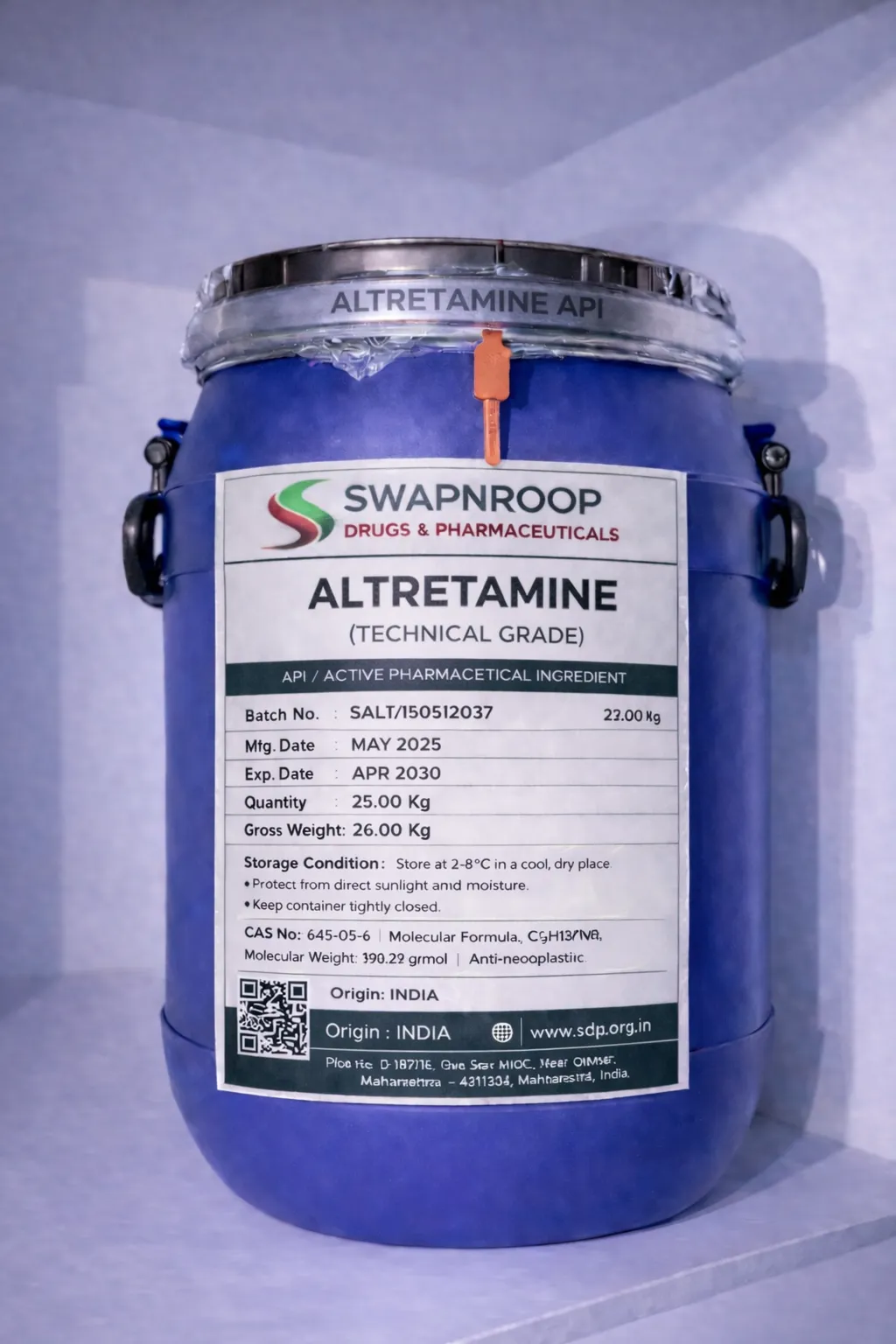Altretamine API