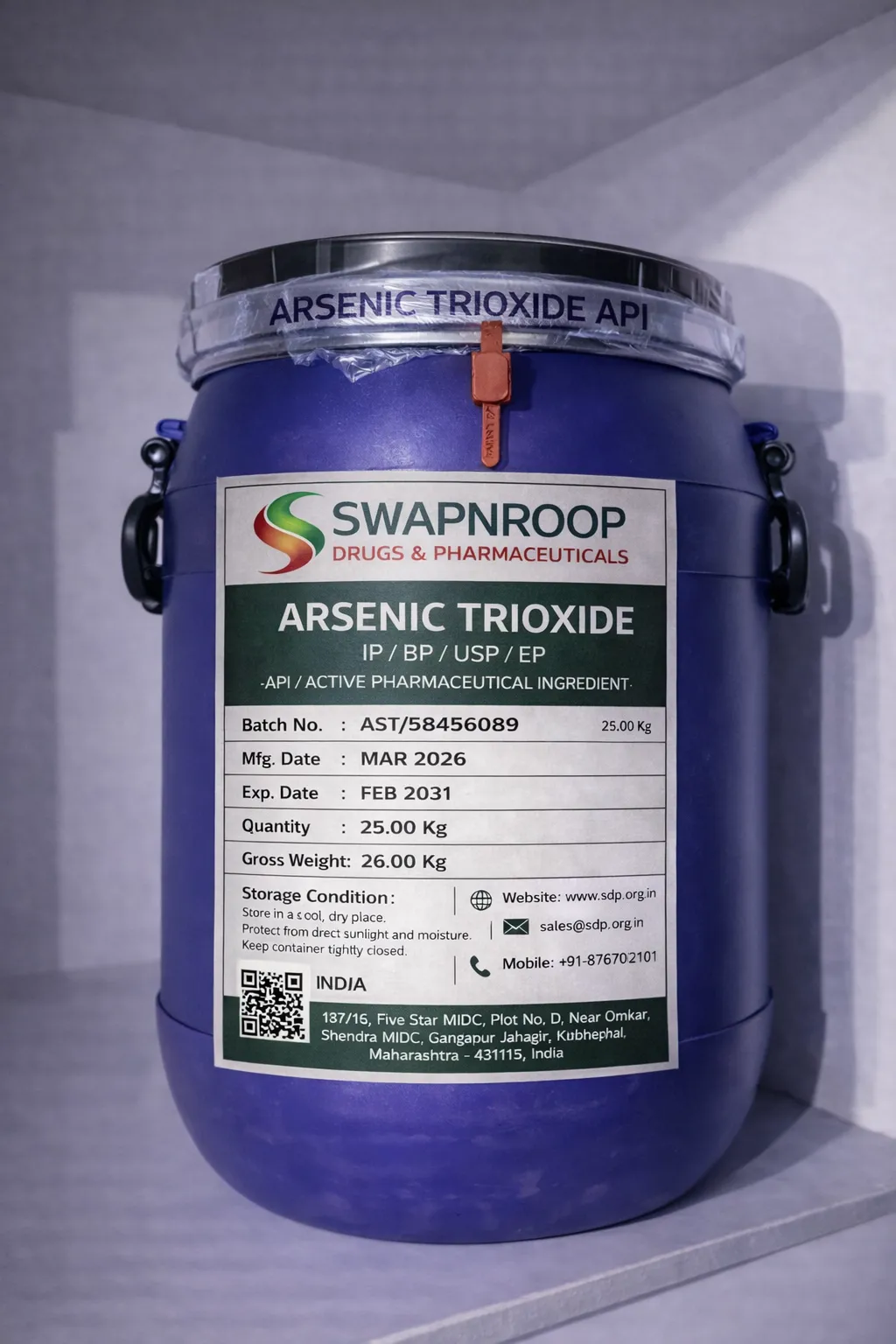 Arsenic Trioxide API