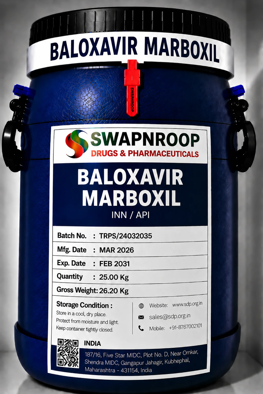 Baloxavir API Manufacturer India