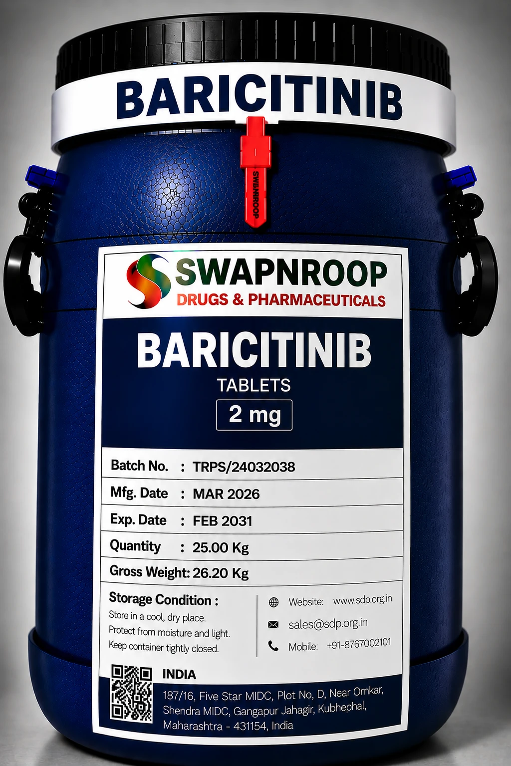 Baricitinib API Manufacturer India