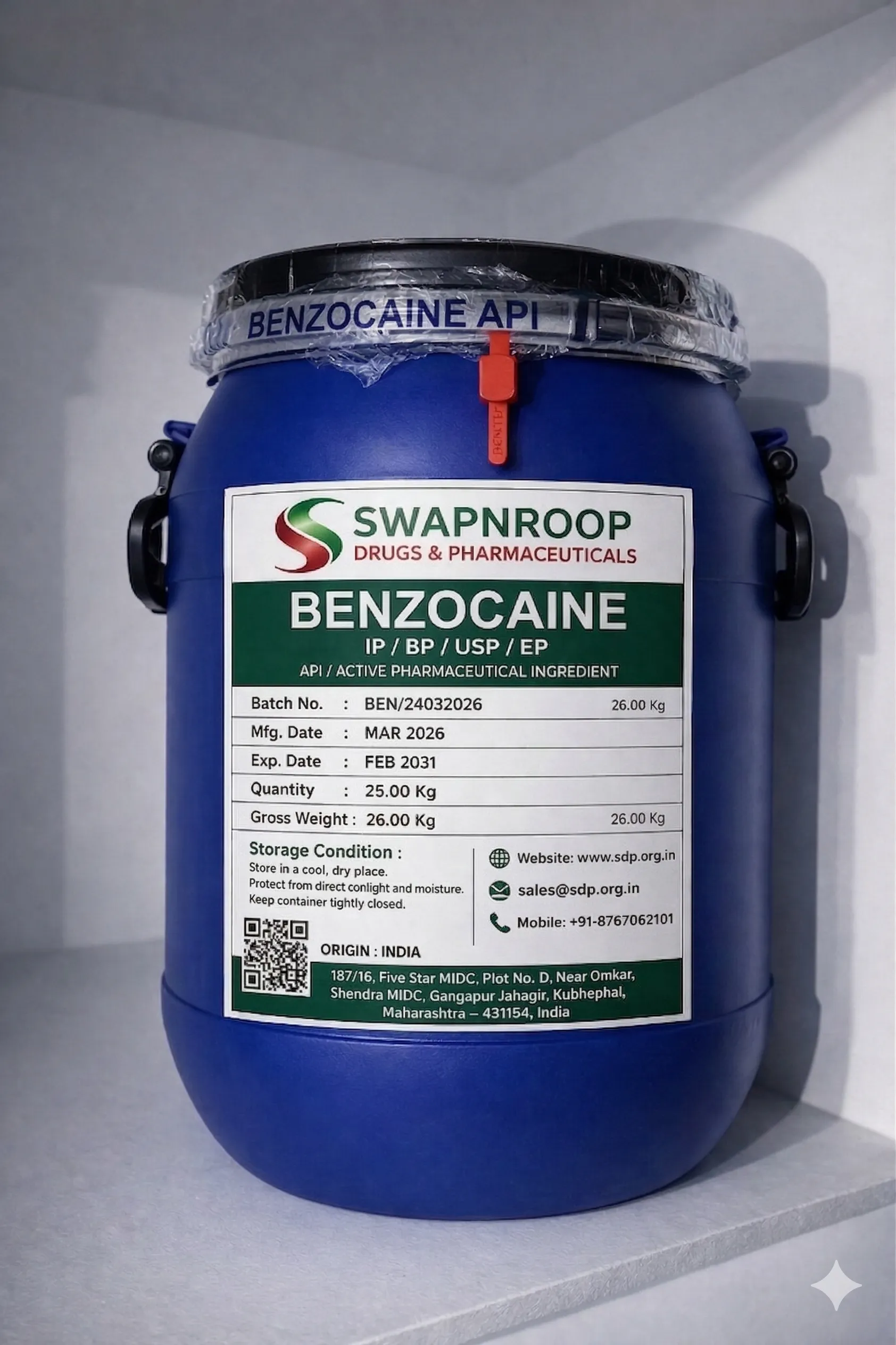 Benzocaine API