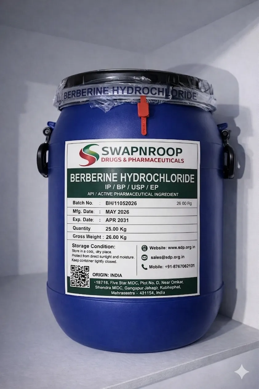 Berberine Hydrochloride API