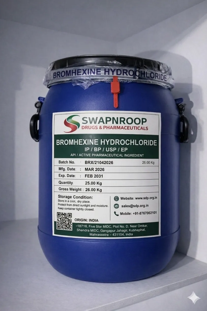 Bromhexine Hydrochloride API