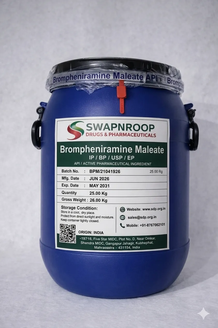 Brompheniramine Maleate API