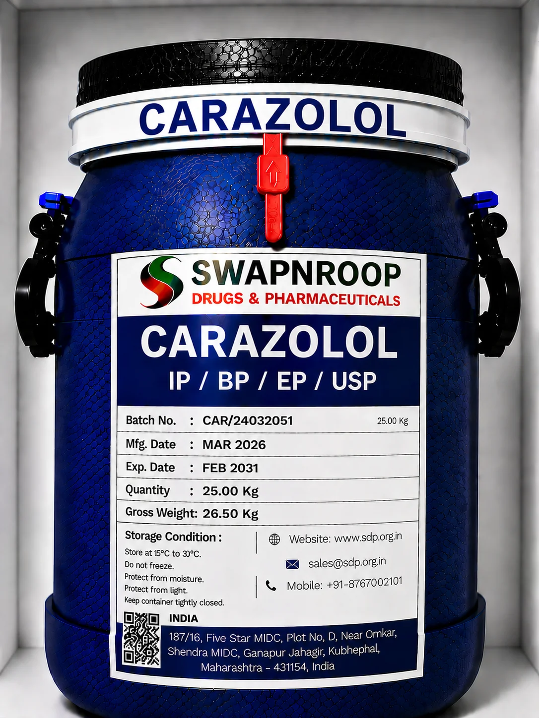 Carazolol API