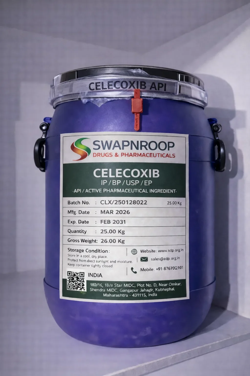 Celecoxib API (IP/BP/EP/USP)