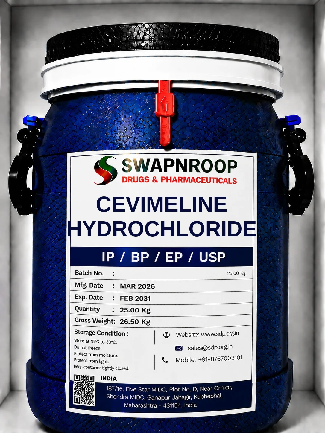 Cevimeline Hydrochloride API