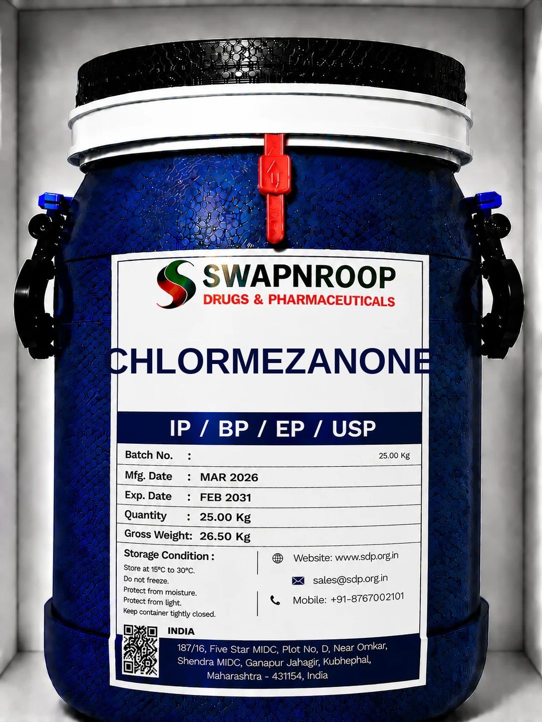 Chlormezanone API