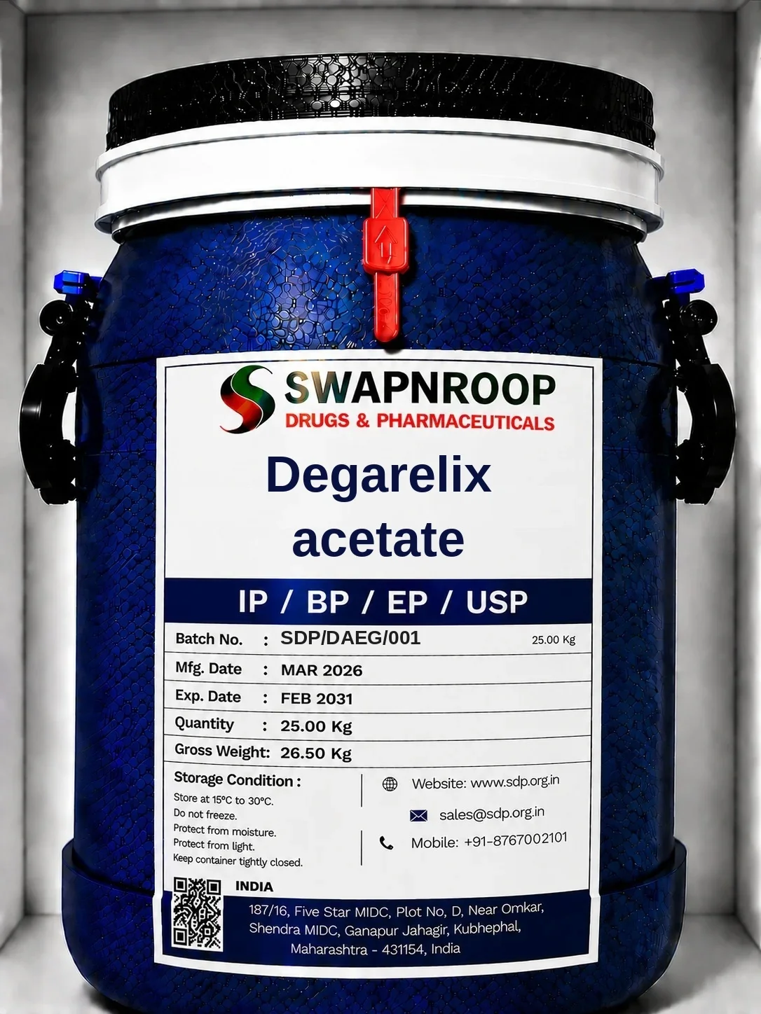 Degarelix Acetate API Manufacturer India