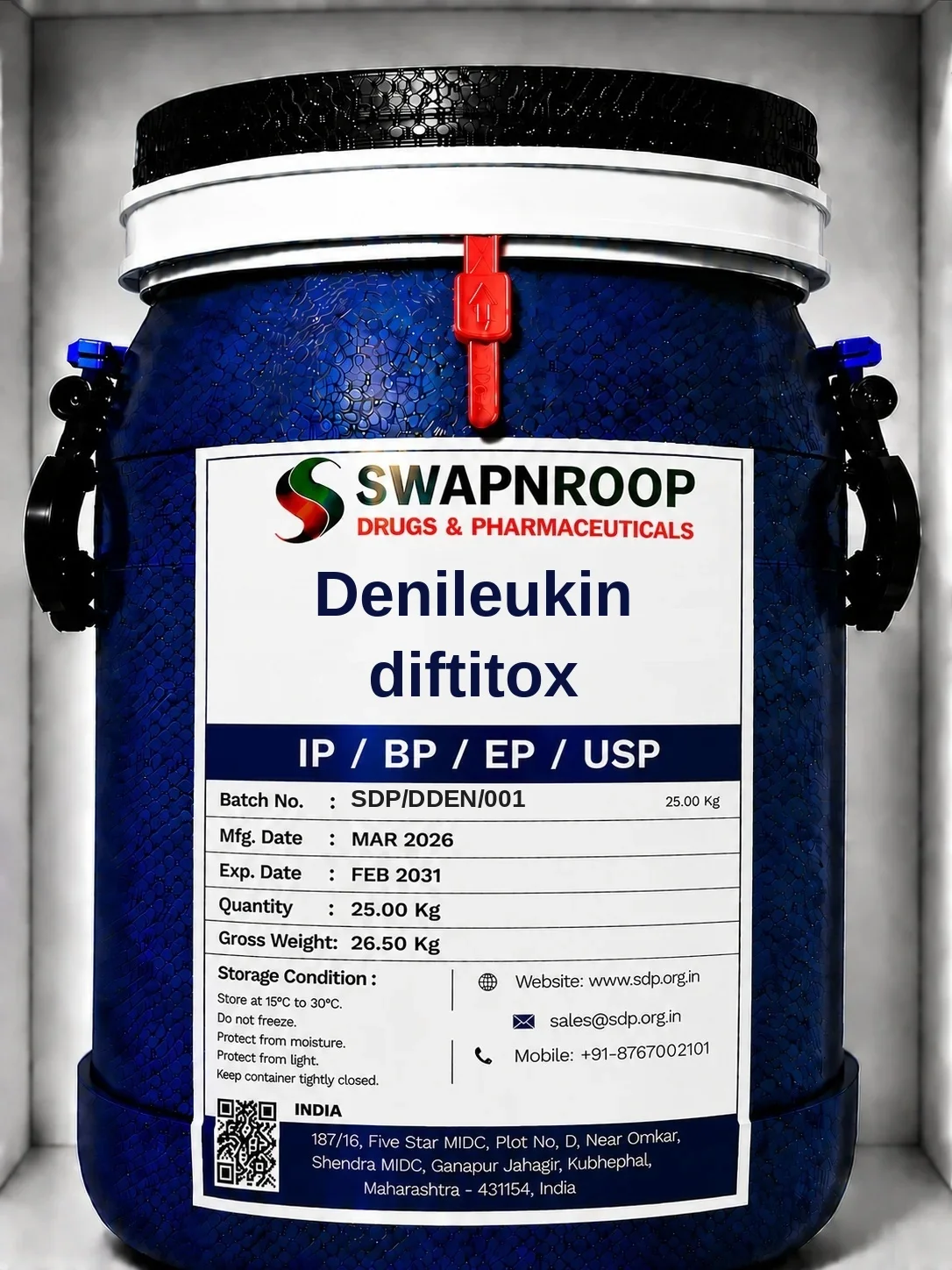 Denileukin Diftitox API Manufacturer India