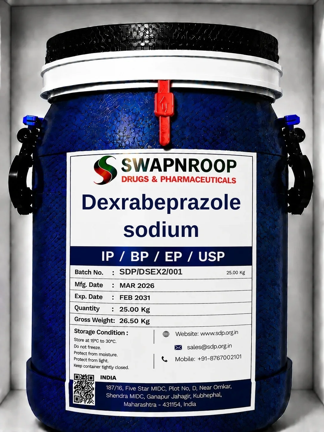 Dexrabeprazole Sodium API Manufacturer India