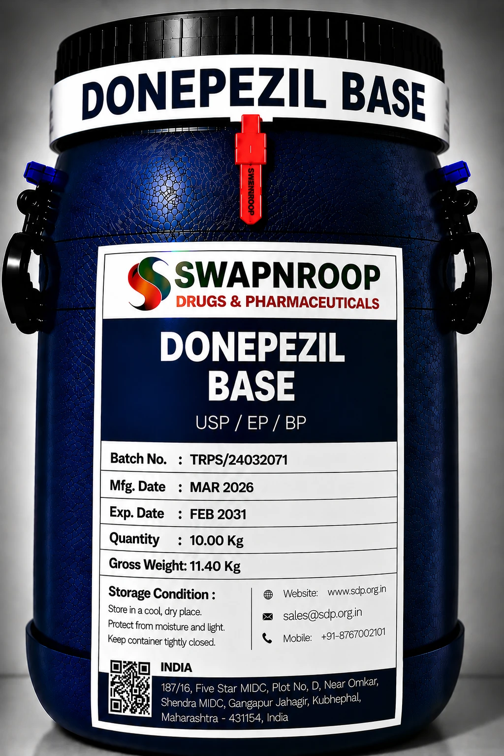 Donepezil Base API Manufacturer India