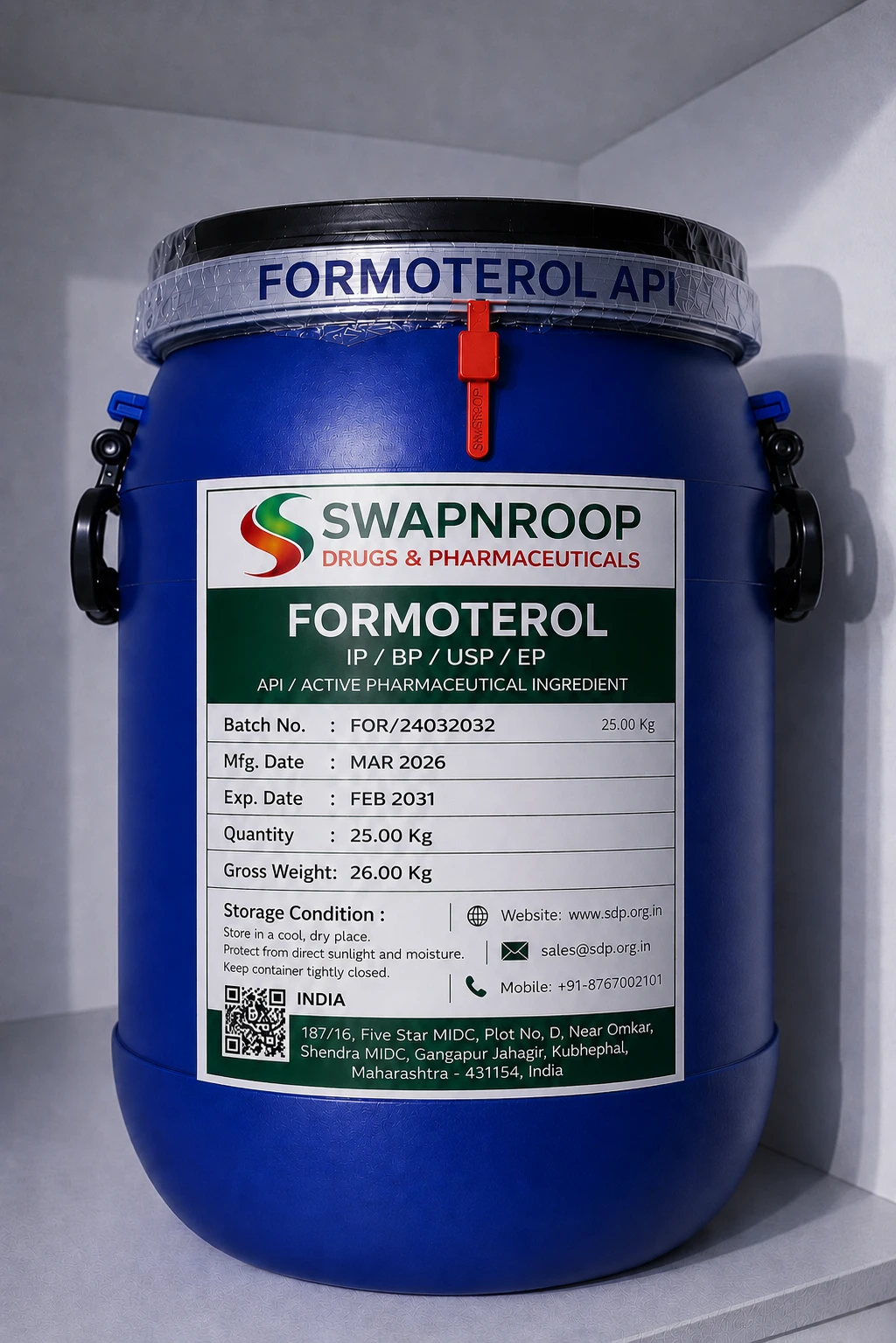 Formoterol API