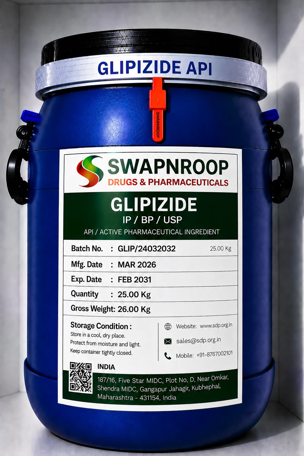 Glipizide API
