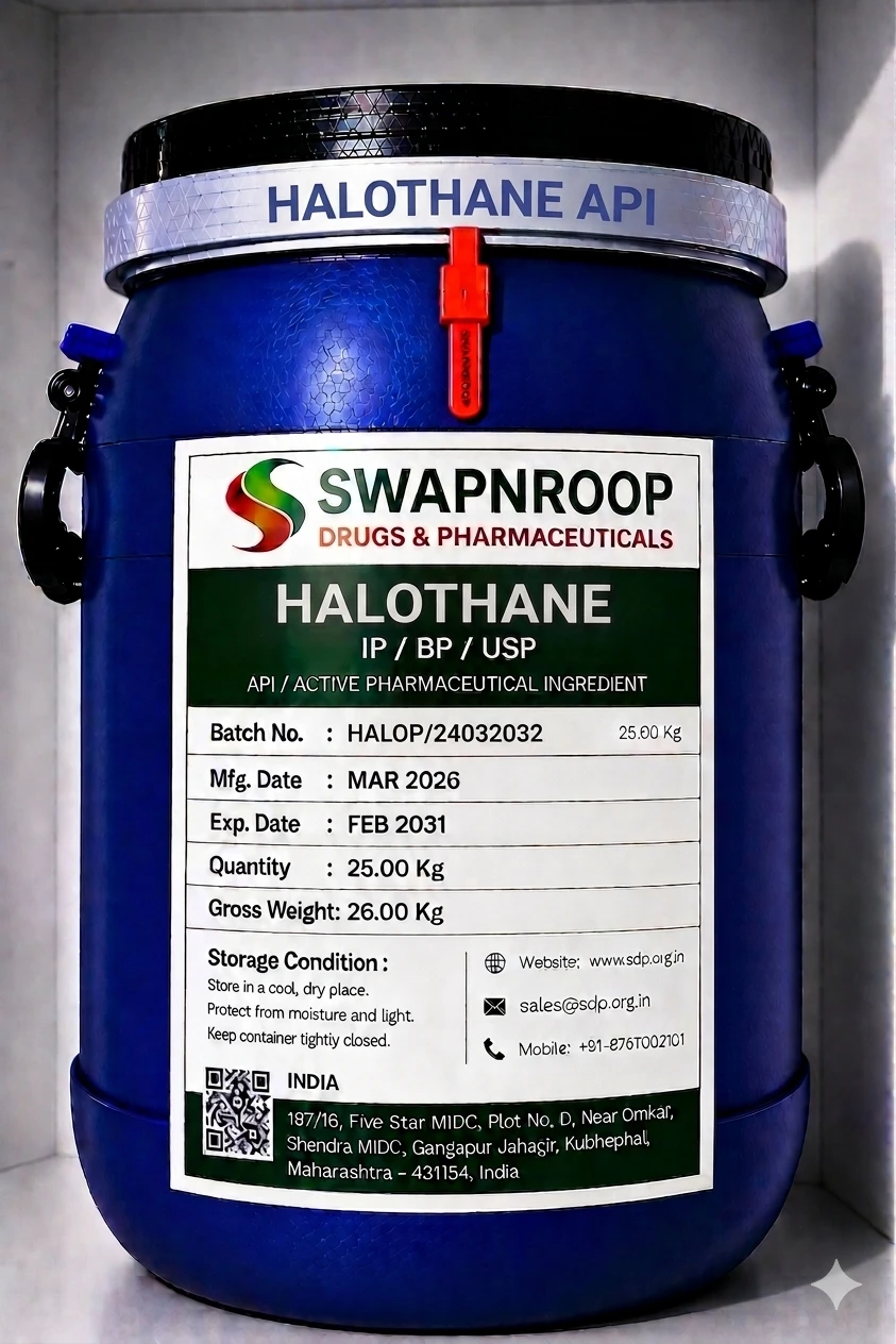 Halothane API