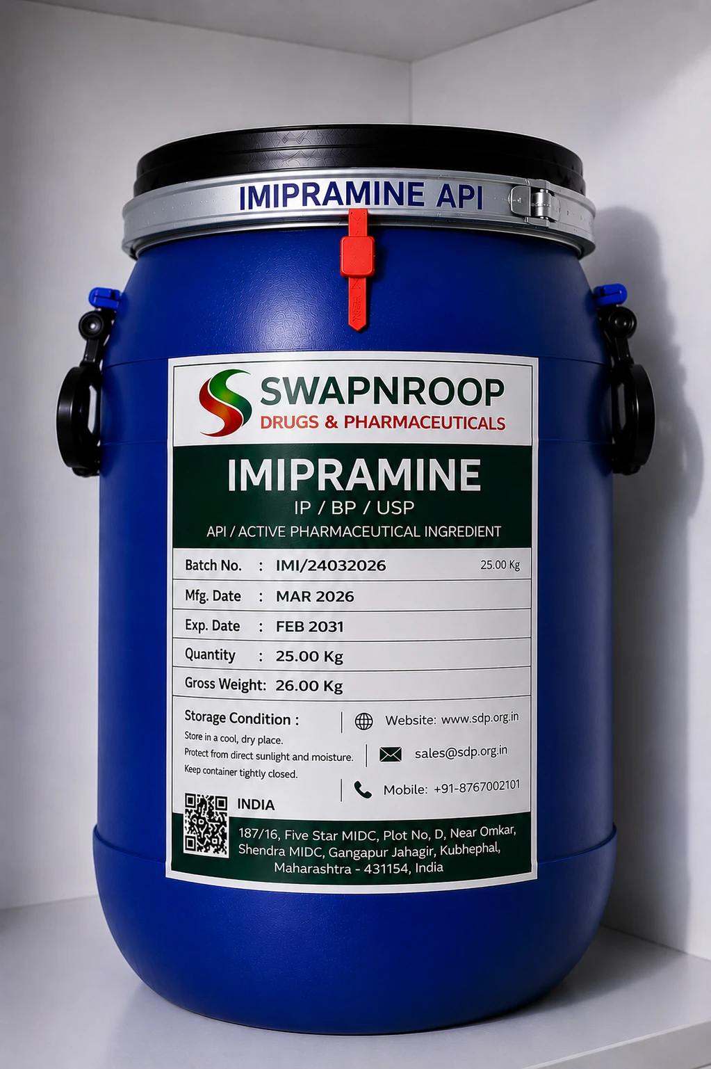 Imipramine API