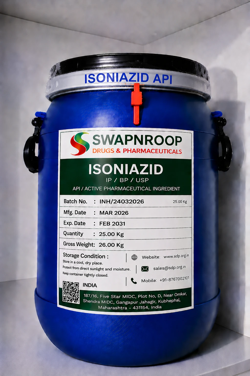 Isoniazid API