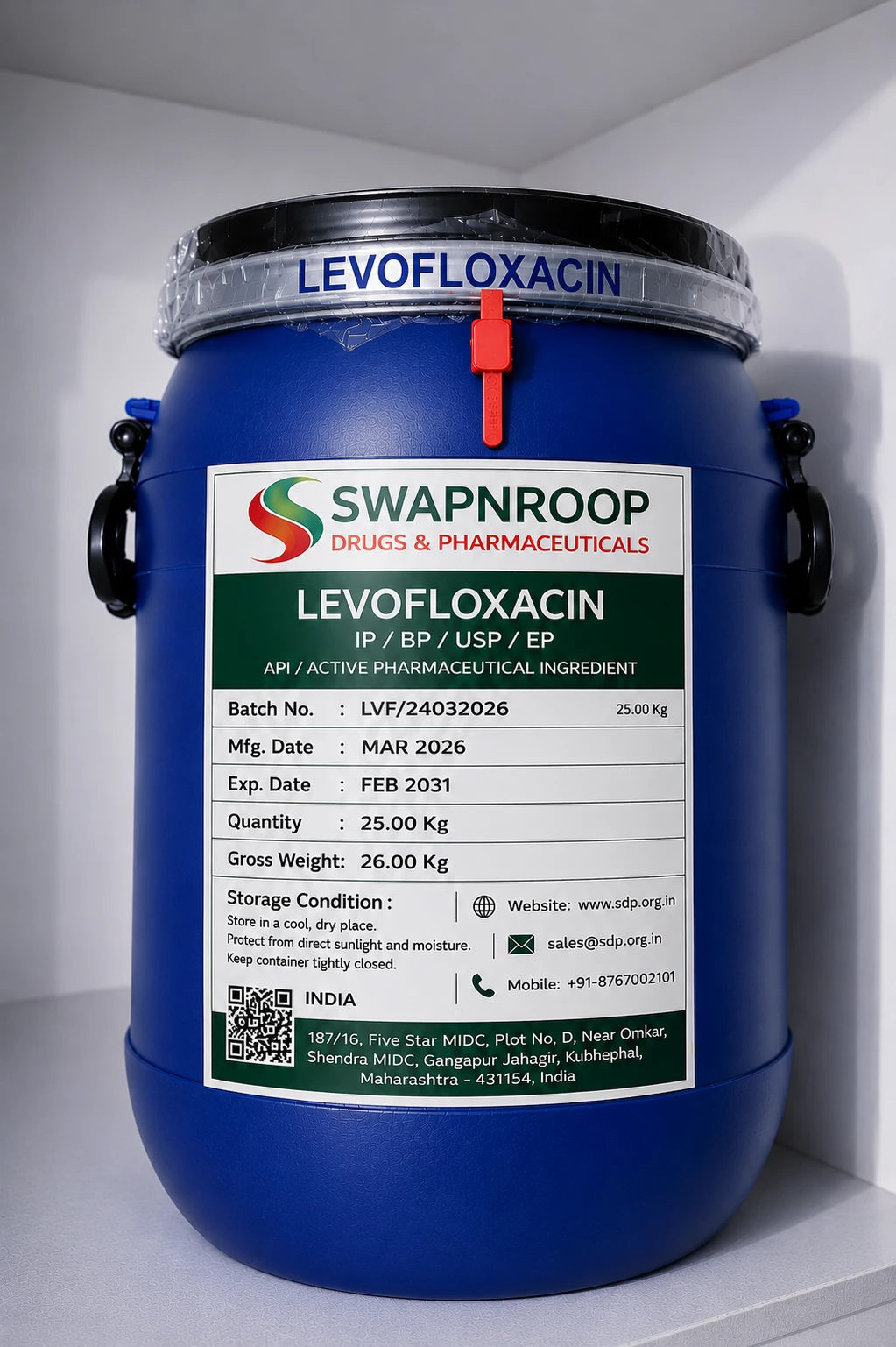 Levofloxacin API