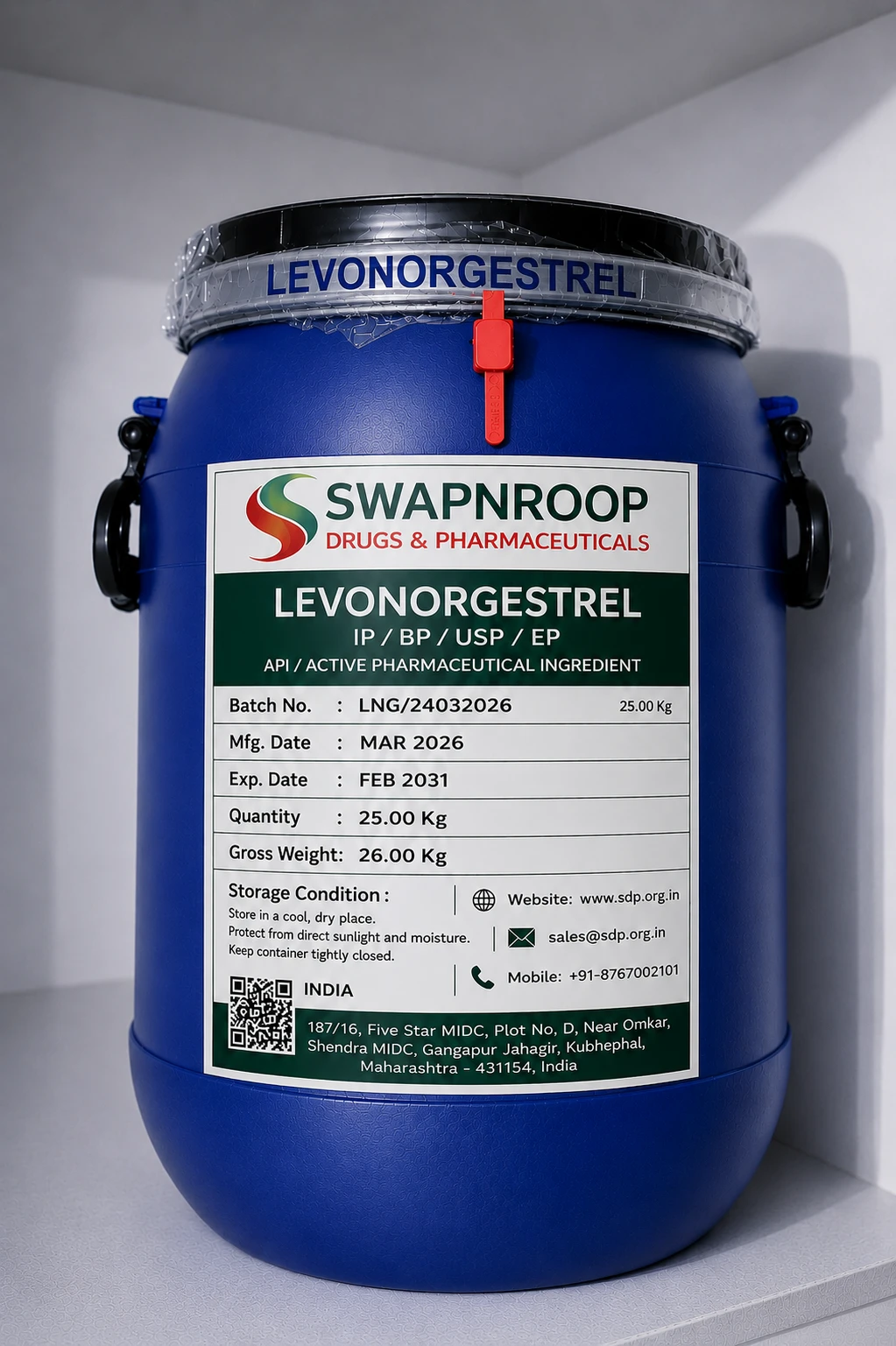 Levonorgestrel API