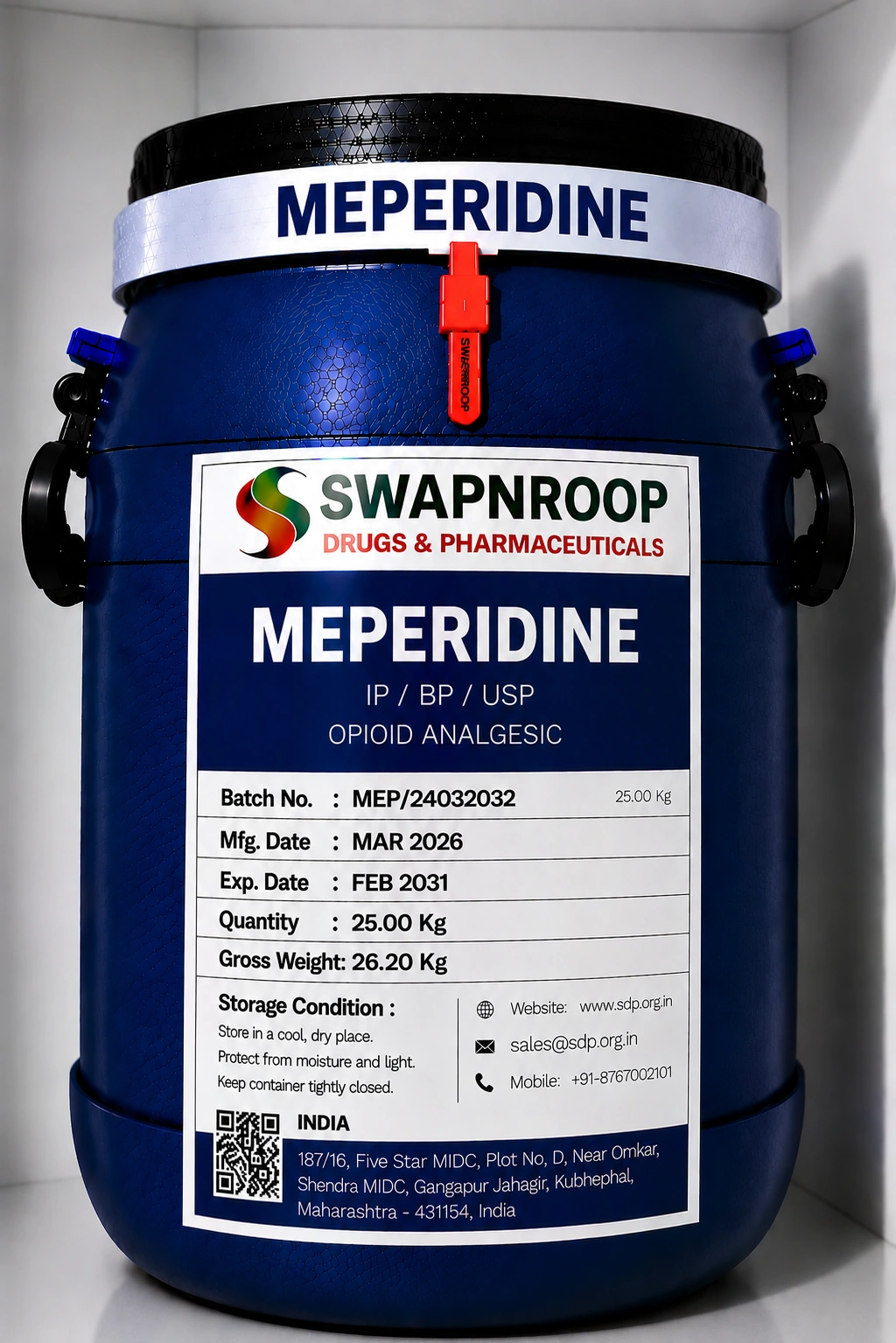 Meperidine API