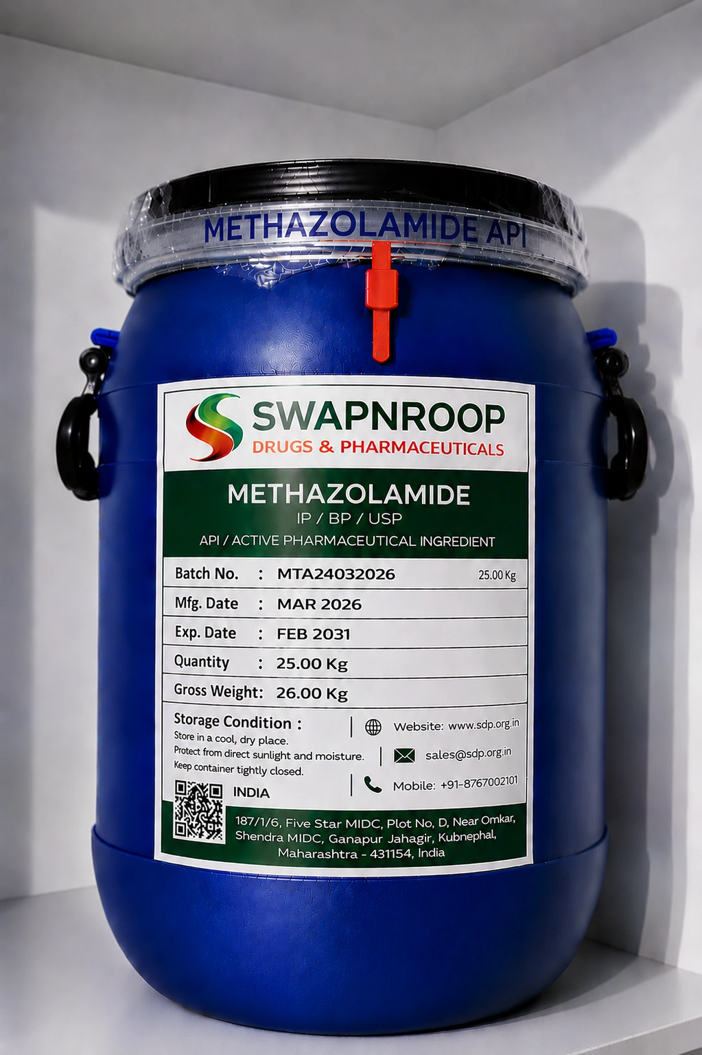 Methazolamide API