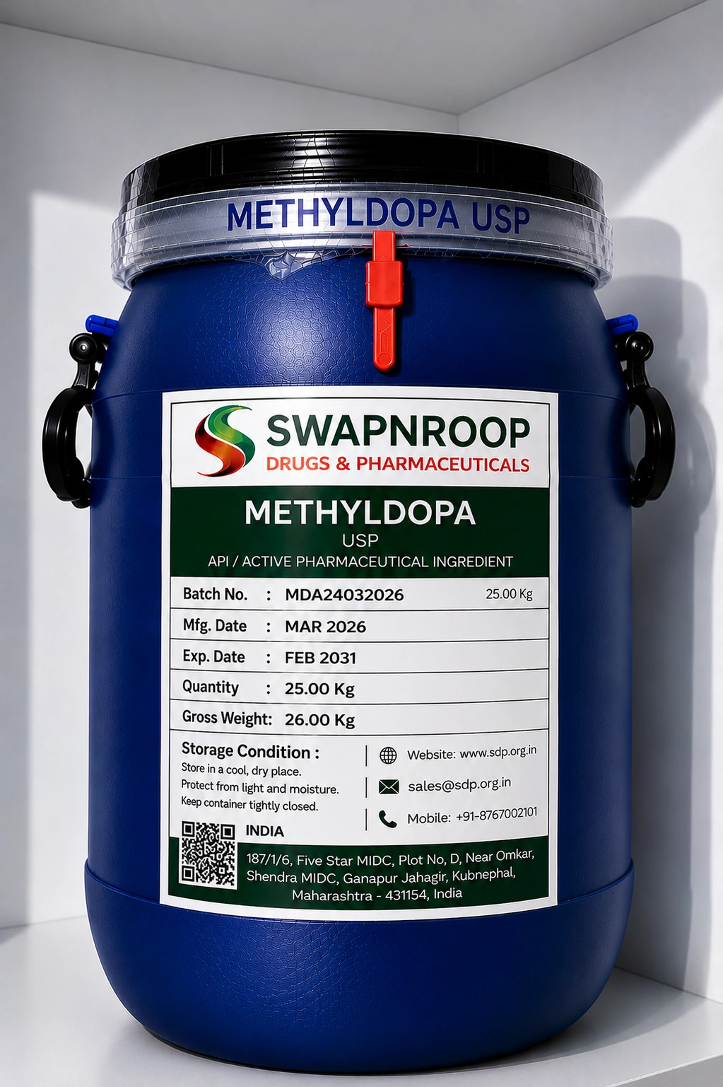 Methyldopa API