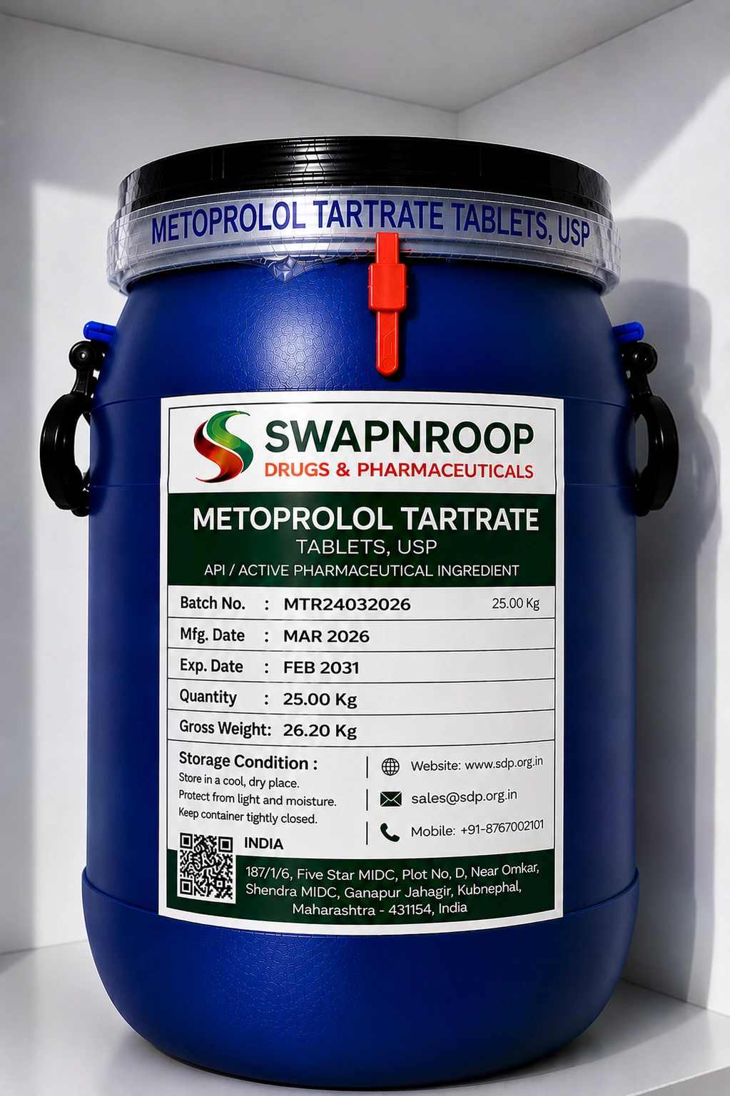 Metoprolol API