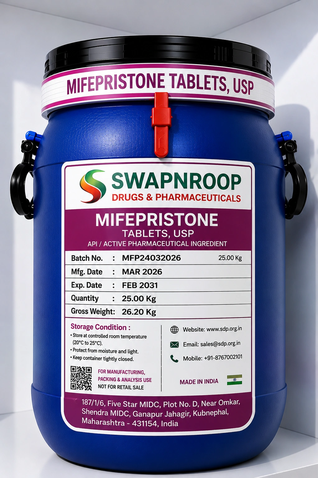 Mifepristone API