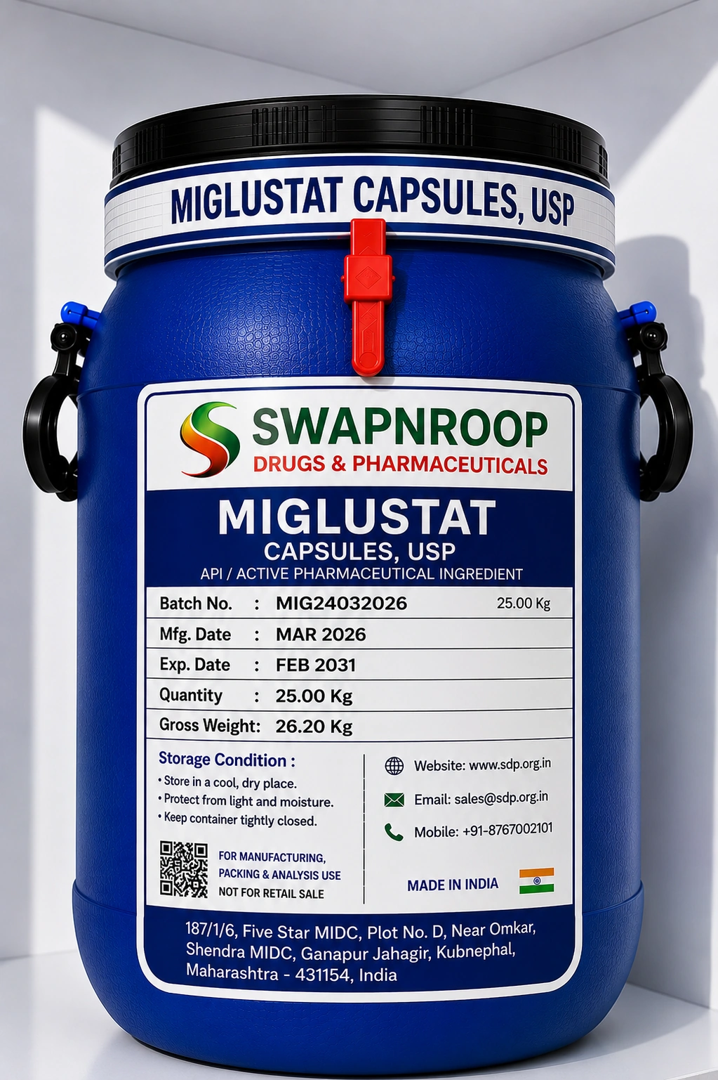 Miglustat API