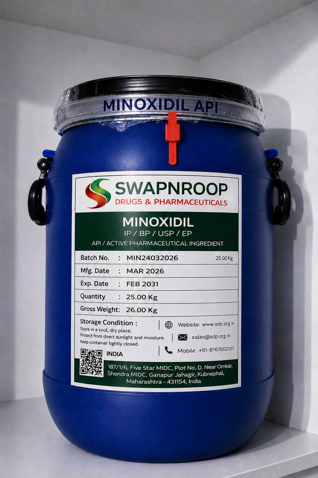 Minoxidil API