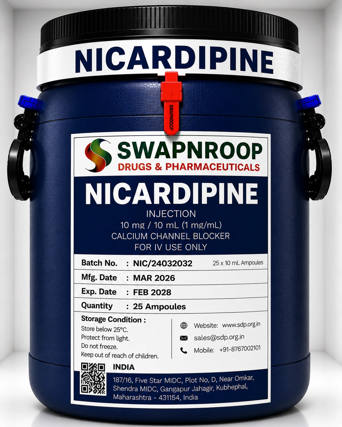 Nicardipine API