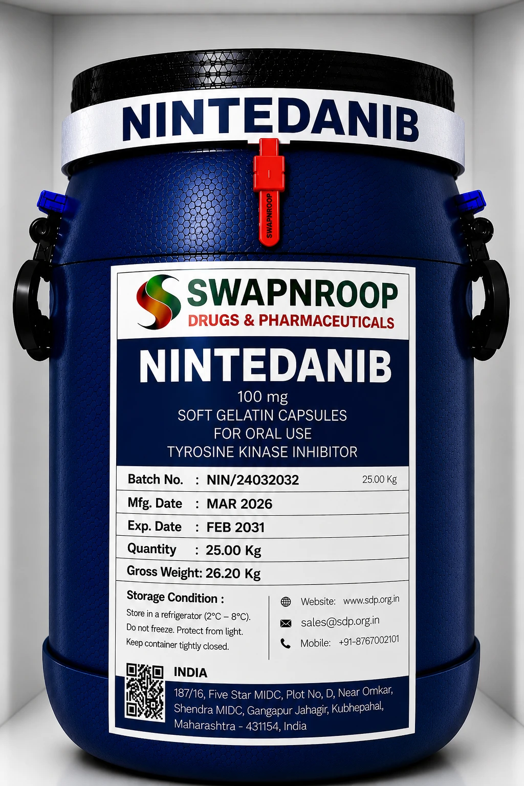 Nintedanib API