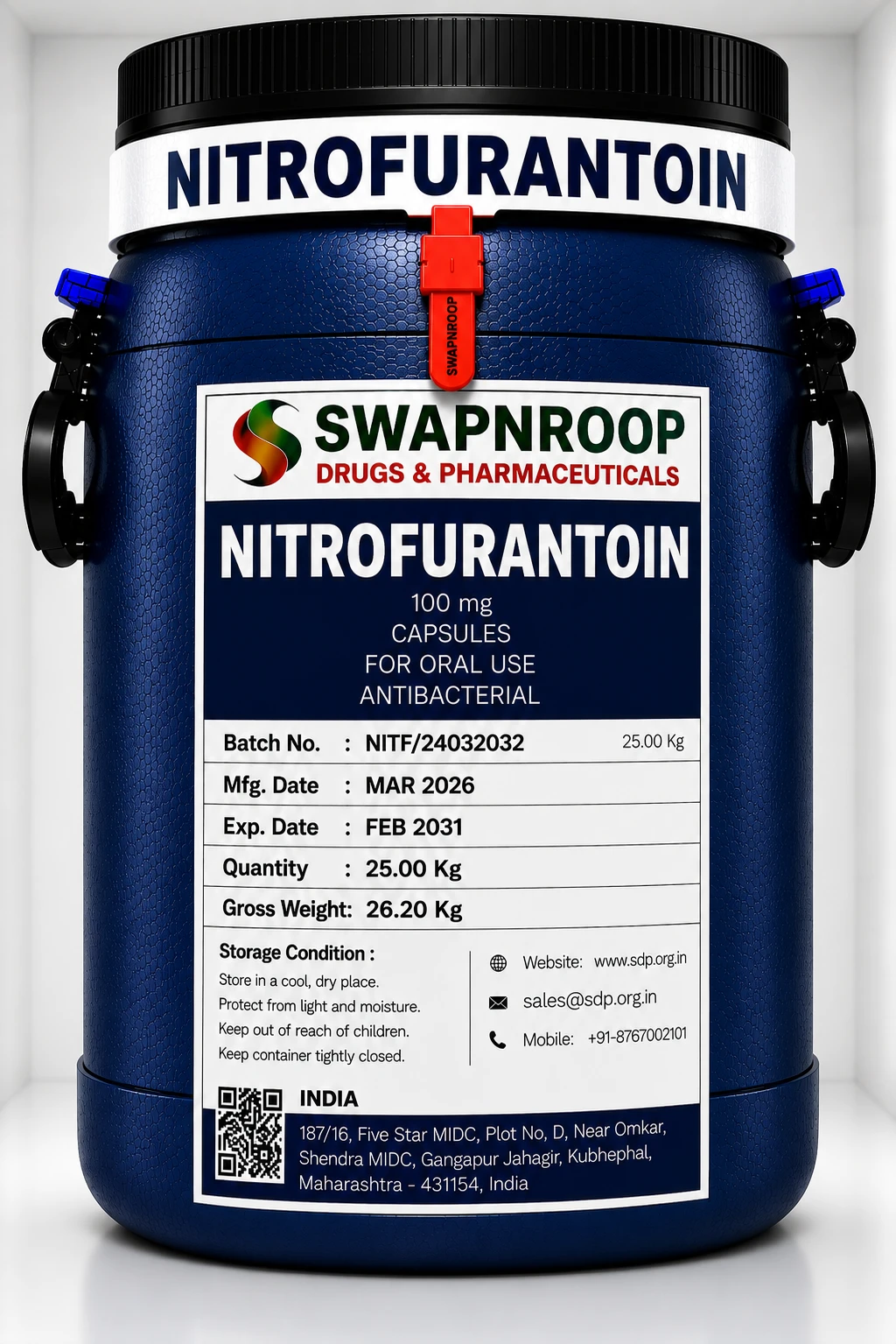 Nitrofurantoin API