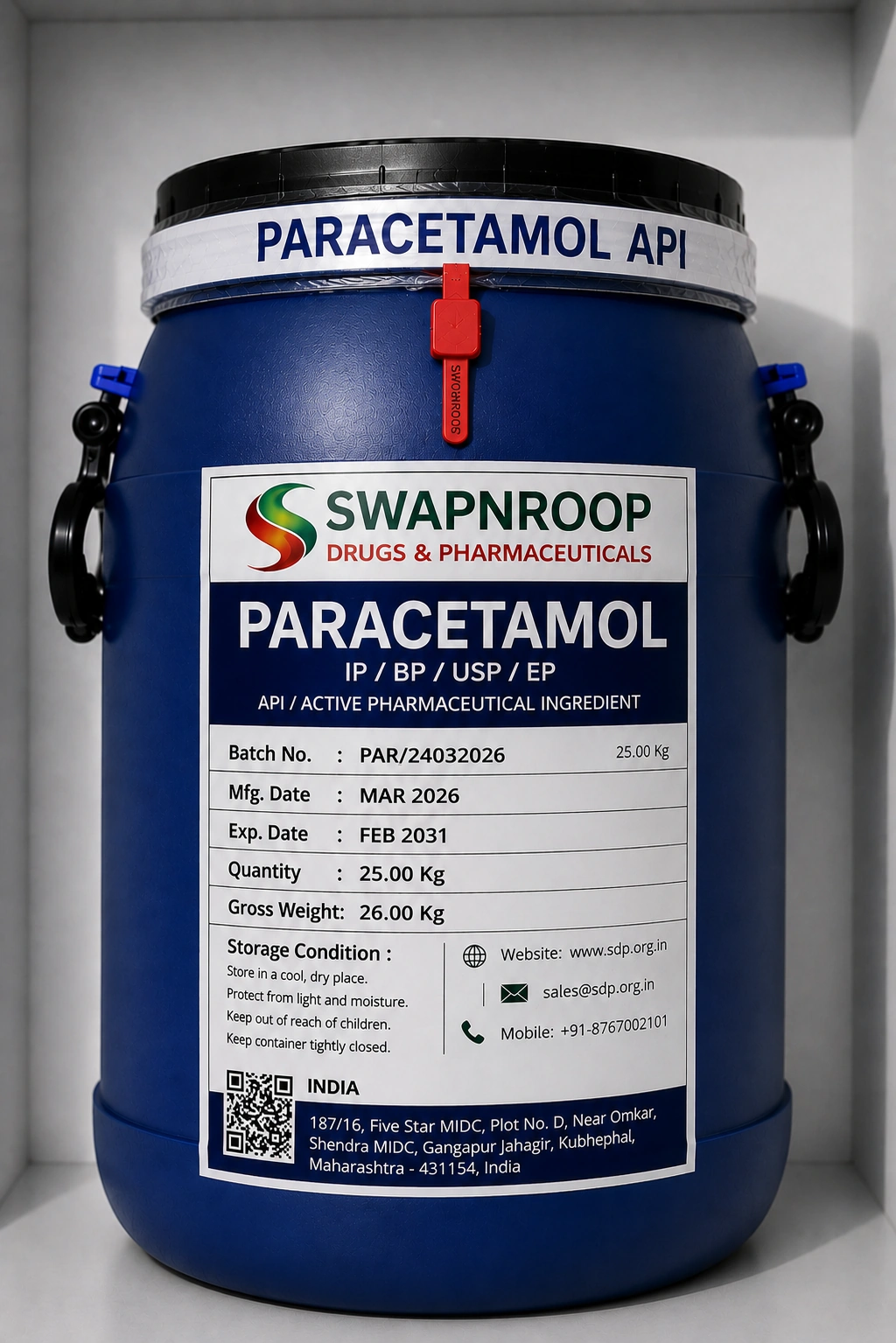 Paracetamol API