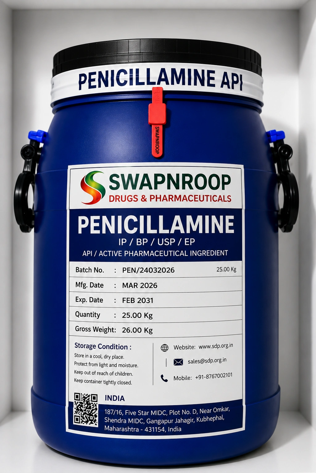 Penicillamine API