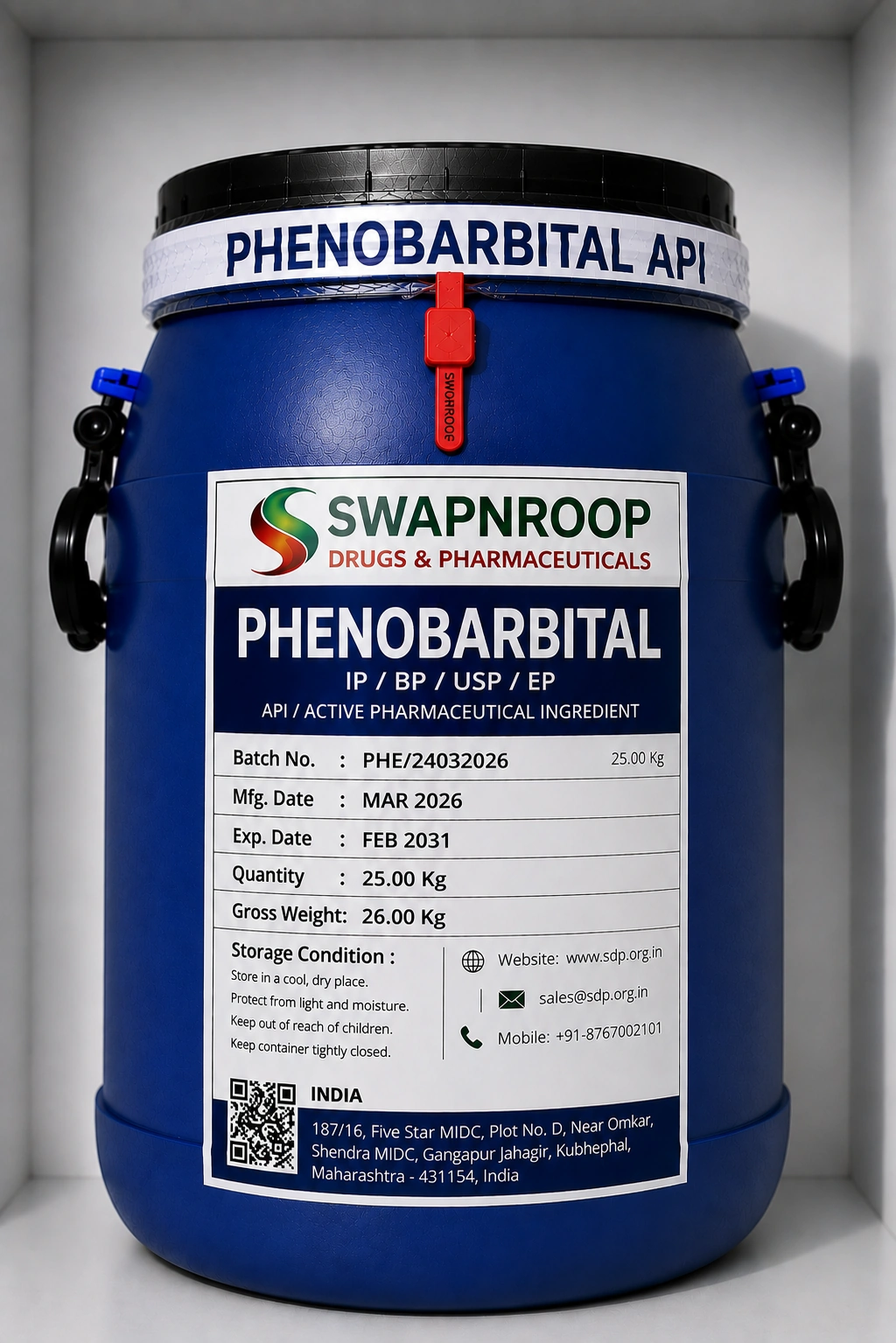 Phenobarbital API