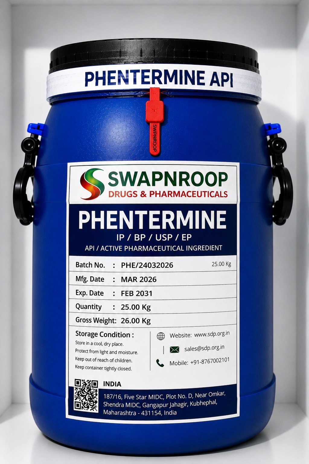 Phentermine API