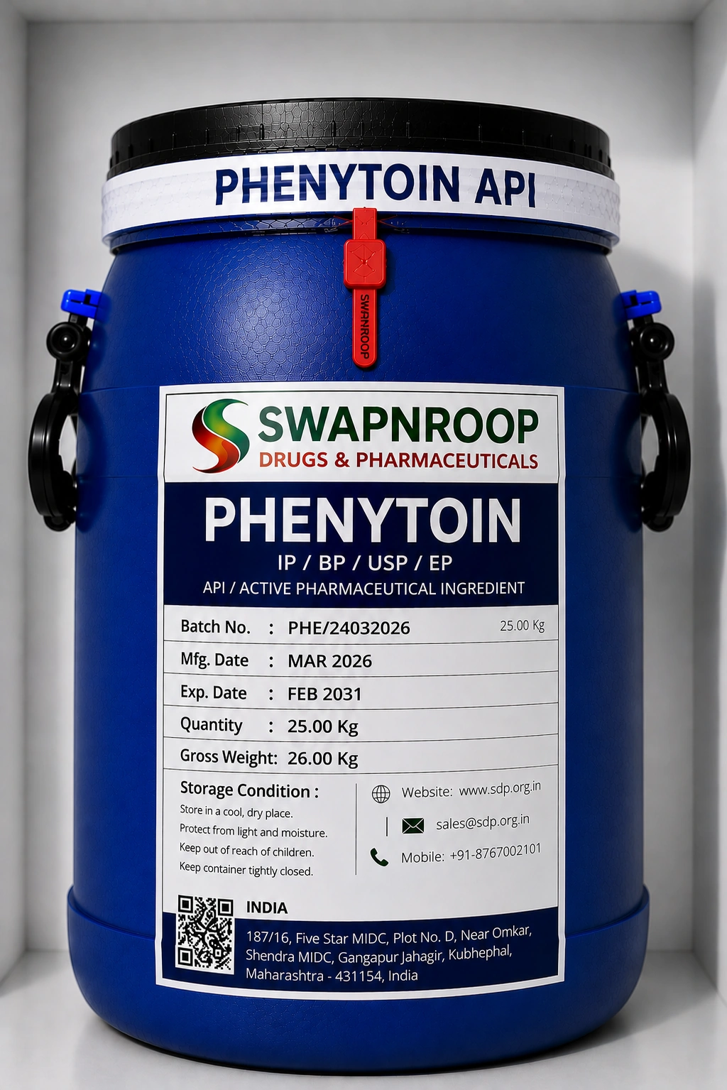 Phenytoin API