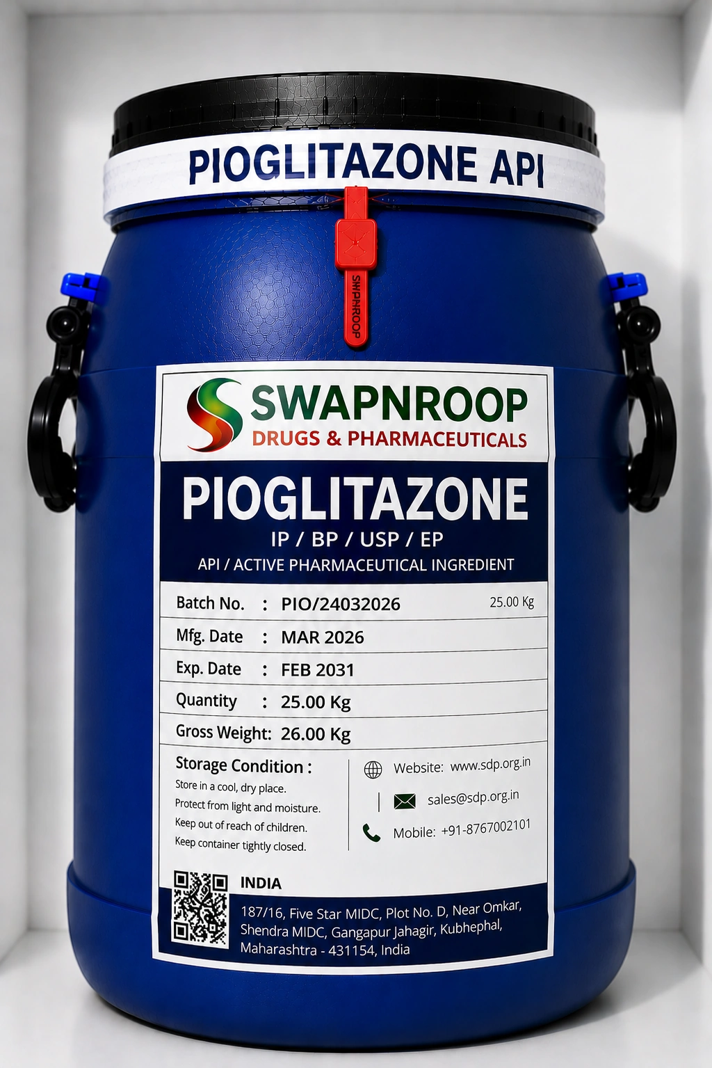 Pioglitazone API