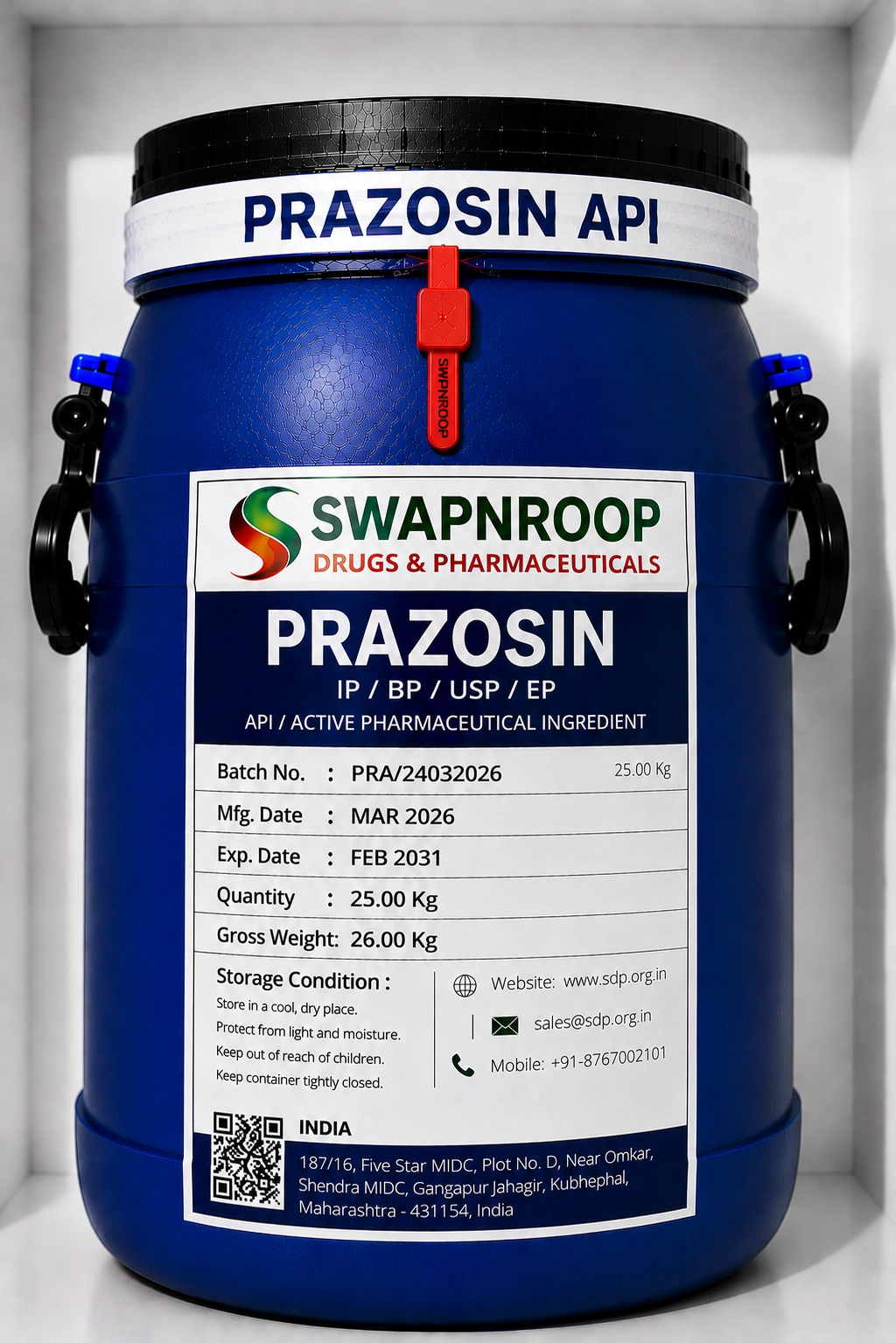 Prazosin API