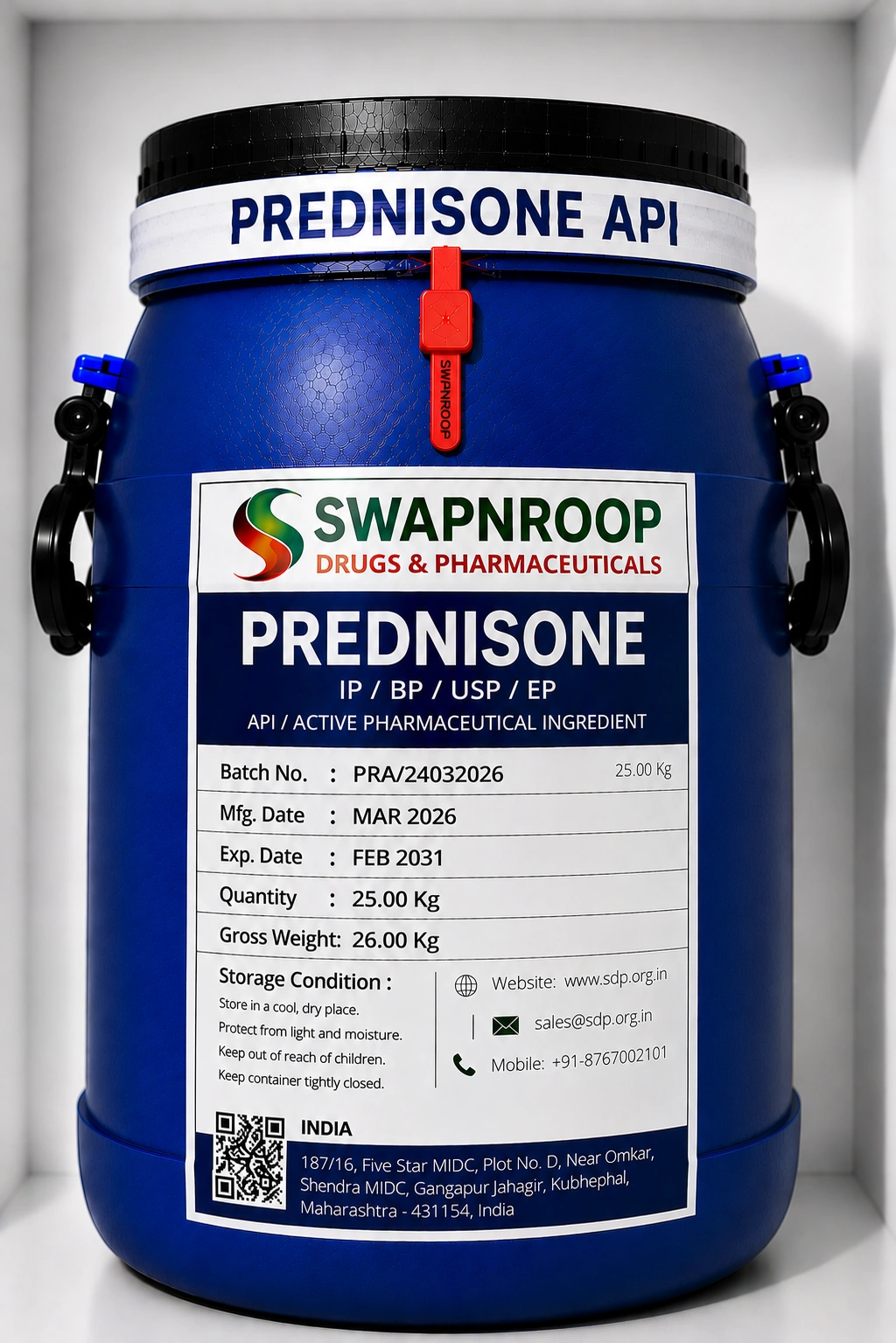 Prednisone API