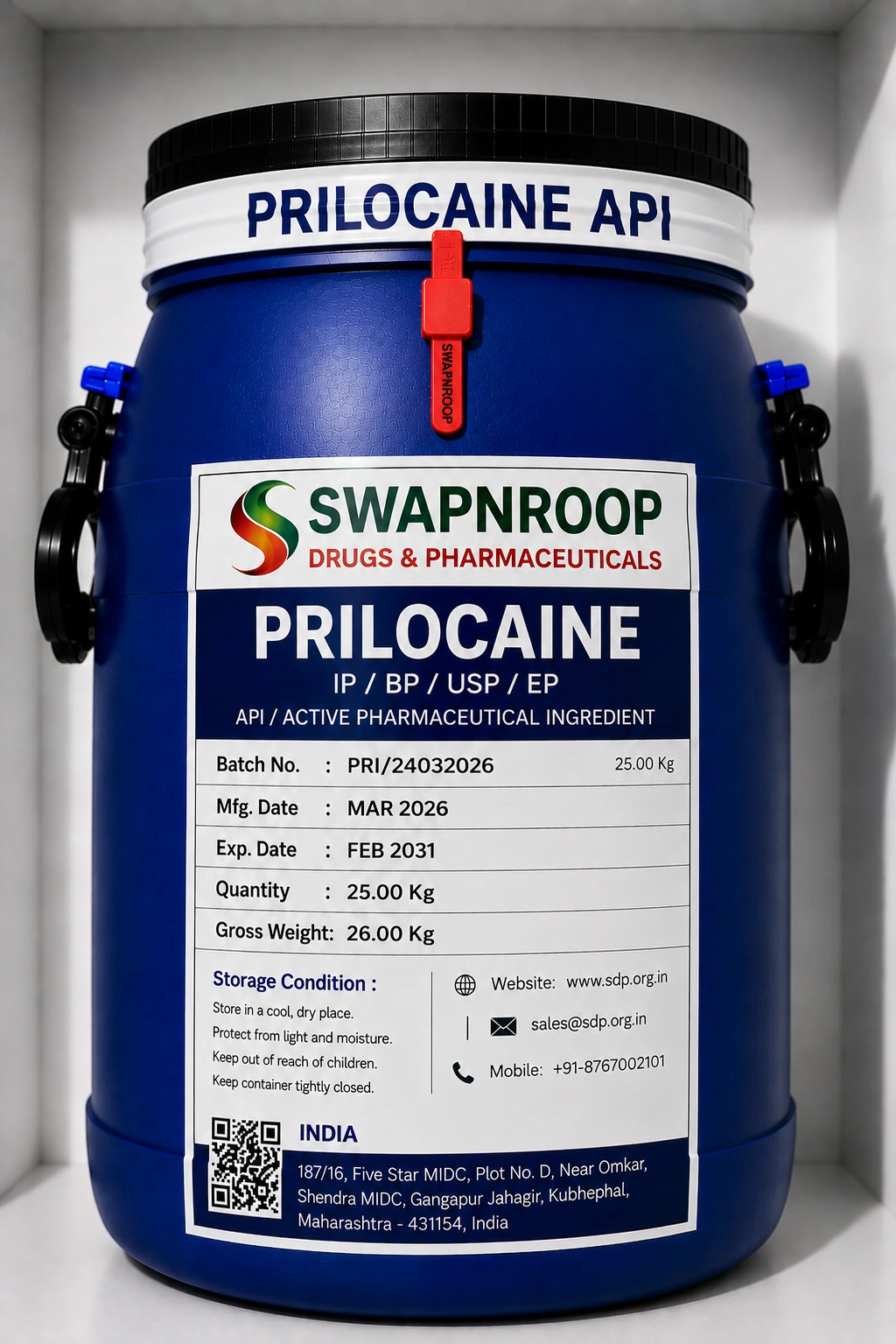 Prilocaine API