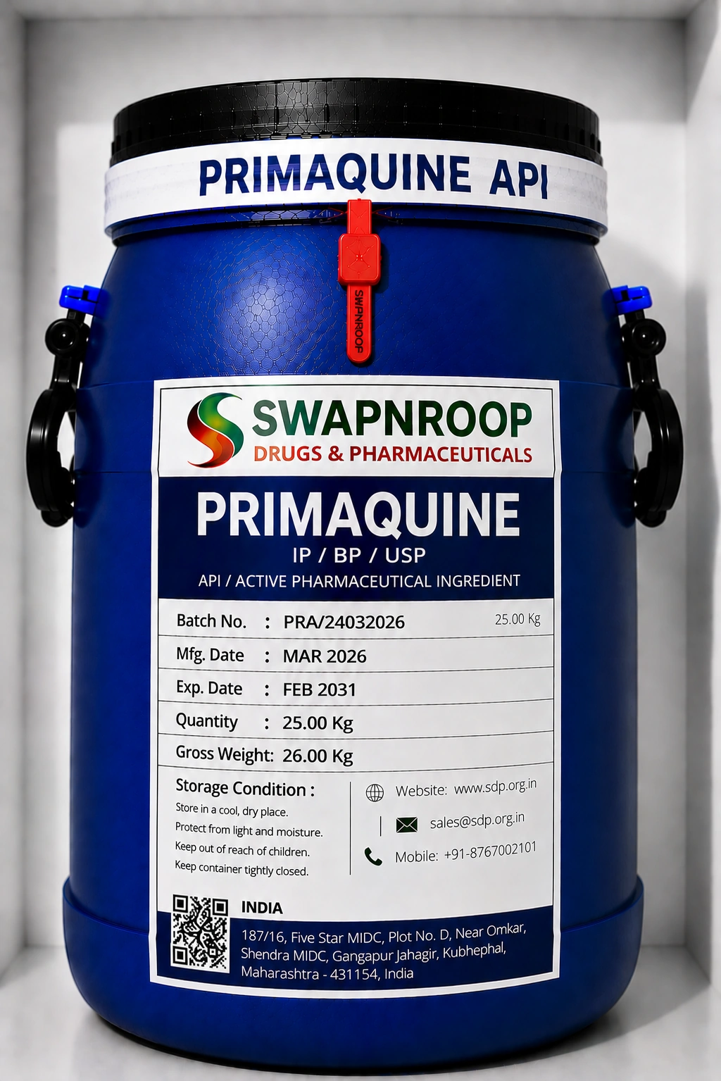 Primaquine API