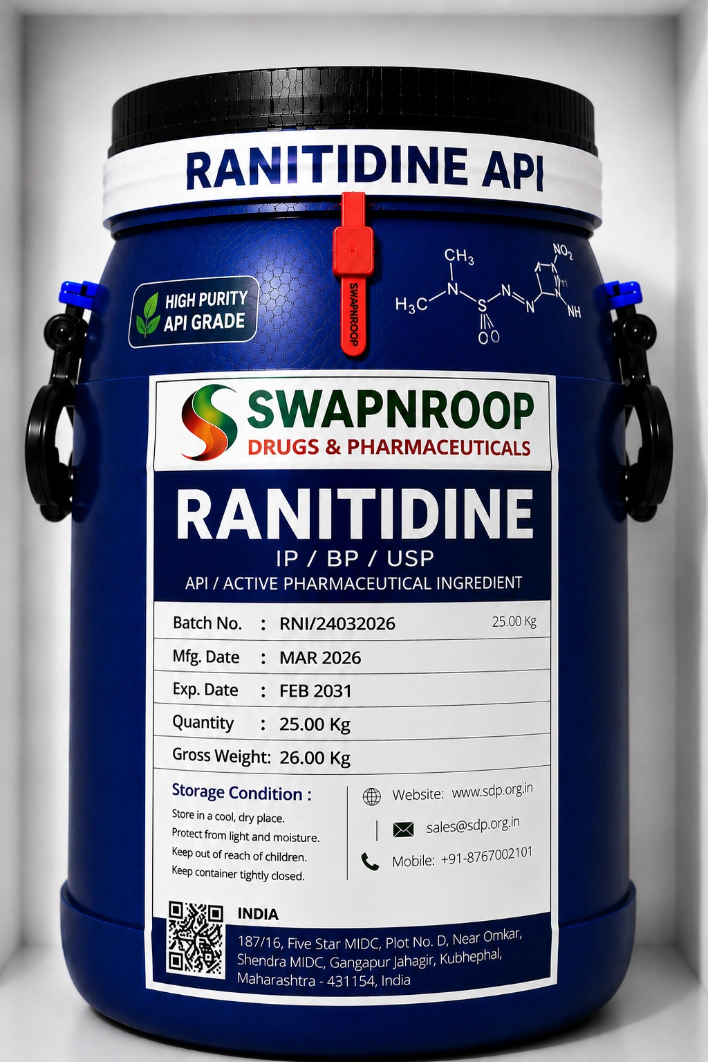 Ranitidine API