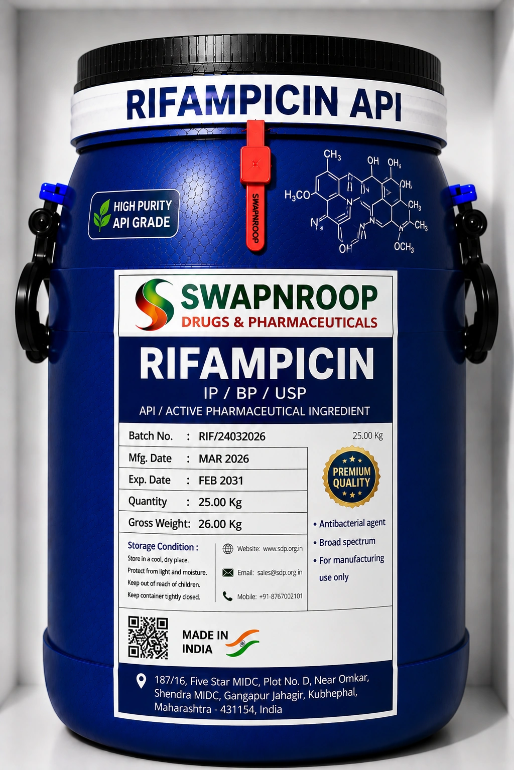 Rifampicin API