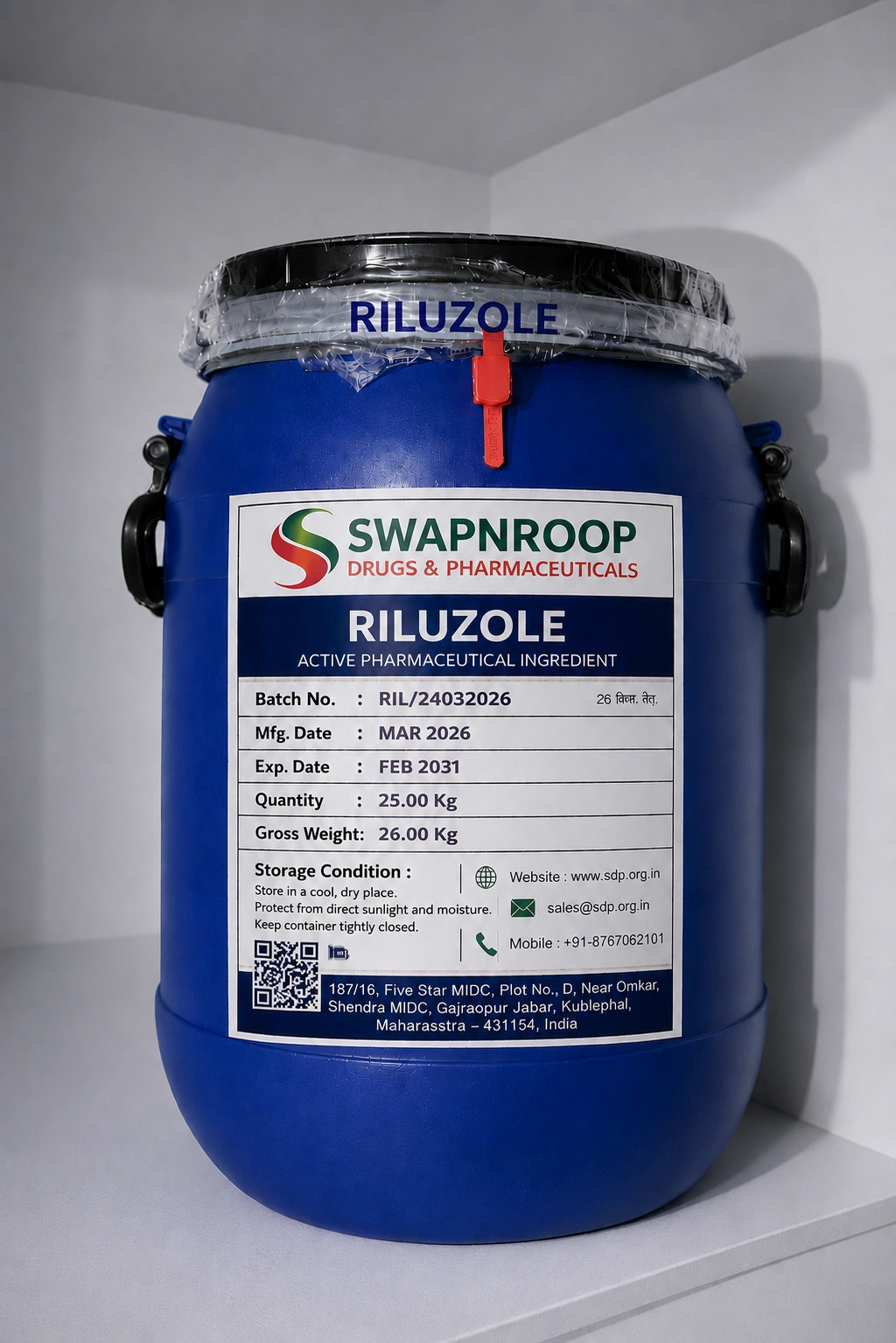 Riluzole API